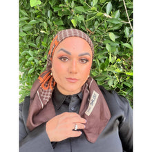 Celine Authentic Designer Headscarf, Equestrian Aesthetic-Designer headscarf-The Little Tichel Lady