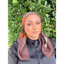 Celine Authentic Designer Headscarf, Equestrian Aesthetic-Designer headscarf-The Little Tichel Lady