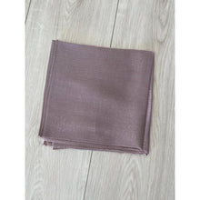 Elegant Metallic Square Headscarf - Pink/Purple-Squares-The Little Tichel Lady