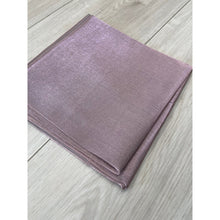 Elegant Metallic Square Headscarf - Pink/Purple-Squares-The Little Tichel Lady