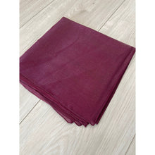 Elegant Metallic Square Headscarf - Cranberry-Squares-The Little Tichel Lady