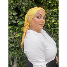 Ferragamo Authentic Vintage Designer Headscarf, Under The Golden Sea-Designer headscarf-The Little Tichel Lady