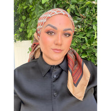 Dior Authentic Designer Headscarf, Micro-Floral-Designer headscarf-The Little Tichel Lady
