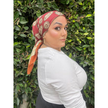 Cartier Authentic Designer Headscarf, Cartier Chain Print-Designer headscarf-The Little Tichel Lady