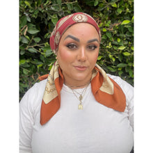 Cartier Authentic Designer Headscarf, Cartier Chain Print-Designer headscarf-The Little Tichel Lady