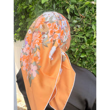 Dior Authentic Designer Headscarf, Painterly Floral-Designer headscarf-The Little Tichel Lady