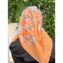 Dior Authentic Designer Headscarf, Painterly Floral-Designer headscarf-The Little Tichel Lady