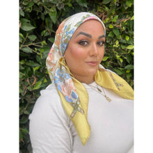 Gucci Authentic Vintage Designer Headscarf, Flora Print-Designer headscarf-The Little Tichel Lady