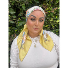 Gucci Authentic Vintage Designer Headscarf, Flora Print-Designer headscarf-The Little Tichel Lady