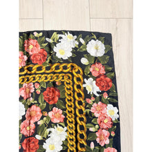 Chanel Authentic Vintage Designer Headscarf, Camellia Floral-Designer headscarf-The Little Tichel Lady