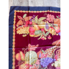 Ferragamo Authentic Vintage Designer Headscarf, Vibrant Harvest-Designer headscarf-The Little Tichel Lady