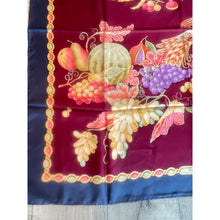 Ferragamo Authentic Vintage Designer Headscarf, Vibrant Harvest-Designer headscarf-The Little Tichel Lady