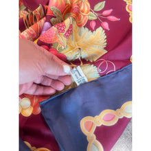 Ferragamo Authentic Vintage Designer Headscarf, Vibrant Harvest-Designer headscarf-The Little Tichel Lady
