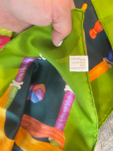 Gucci Authentic Vintage Designer Headscarf, Braided Yarn & Spools-Designer headscarf-The Little Tichel Lady