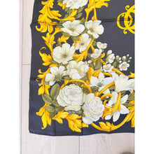 Dior Authentic Designer Headscarf, Floral-Designer headscarf-The Little Tichel Lady