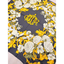 Dior Authentic Designer Headscarf, Floral-Designer headscarf-The Little Tichel Lady