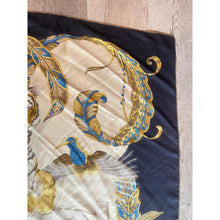 Ferragamo Authentic Vintage Designer Headscarf, Tiger in the Wild-Designer headscarf-The Little Tichel Lady