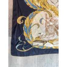 Ferragamo Authentic Vintage Designer Headscarf, Tiger in the Wild-Designer headscarf-The Little Tichel Lady
