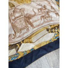 Ferragamo Authentic Vintage Designer Headscarf, Tiger in the Wild-Designer headscarf-The Little Tichel Lady
