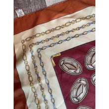 Cartier Authentic Designer Headscarf, Cartier Chain Print-Designer headscarf-The Little Tichel Lady