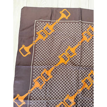 Celine Authentic Designer Headscarf, Equestrian Aesthetic-Designer headscarf-The Little Tichel Lady