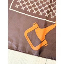 Celine Authentic Designer Headscarf, Equestrian Aesthetic-Designer headscarf-The Little Tichel Lady
