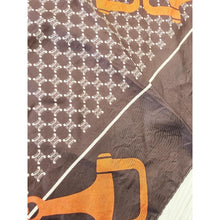 Celine Authentic Designer Headscarf, Equestrian Aesthetic-Designer headscarf-The Little Tichel Lady