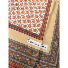 Dior Authentic Designer Headscarf, Micro-Floral-Designer headscarf-The Little Tichel Lady