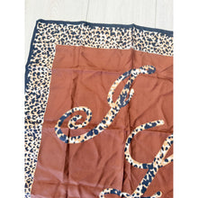 Lanvin Authentic Designer Headscarf, Neutral Print-Designer headscarf-The Little Tichel Lady