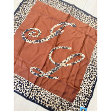 Lanvin Authentic Designer Headscarf, Neutral Print-Designer headscarf-The Little Tichel Lady