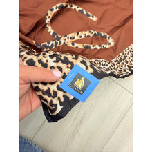 Lanvin Authentic Designer Headscarf, Neutral Print-Designer headscarf-The Little Tichel Lady