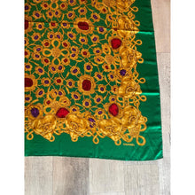 Chanel Authentic Vintage Designer Headscarf, Jewels & Gemstones - XL Size-Designer headscarf-The Little Tichel Lady