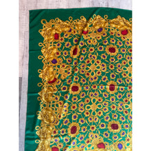 Chanel Authentic Vintage Designer Headscarf, Jewels & Gemstones - XL Size-Designer headscarf-The Little Tichel Lady
