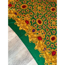 Chanel Authentic Vintage Designer Headscarf, Jewels & Gemstones - XL Size-Designer headscarf-The Little Tichel Lady
