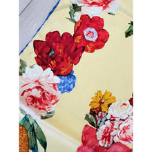 Gucci Authentic Vintage Designer Headscarf, Floral Garden Pots-Designer headscarf-The Little Tichel Lady