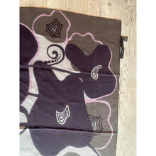 Gucci Authentic Vintage Designer Headscarf, Navy & Purple Floral-Designer headscarf-The Little Tichel Lady