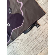 Gucci Authentic Vintage Designer Headscarf, Navy & Purple Floral-Designer headscarf-The Little Tichel Lady