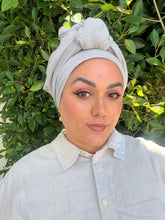 Cotton Gauze Long Wrap - Gray-Long Wrap-The Little Tichel Lady