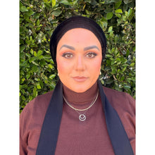 Hodula Exquisite Headwrap - Black-Long Wrap-The Little Tichel Lady