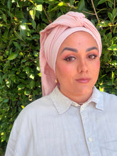 Cotton Gauze Long Wrap - Blush Pink-Long Wrap-The Little Tichel Lady