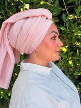 Cotton Gauze Long Wrap - Blush Pink-Long Wrap-The Little Tichel Lady