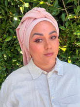 Cotton Gauze Long Wrap - Blush Pink-Long Wrap-The Little Tichel Lady
