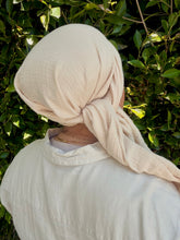 Cotton Gauze Long Wrap - Linen-Long Wrap-The Little Tichel Lady