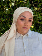 Cotton Gauze Long Wrap - Linen-Long Wrap-The Little Tichel Lady