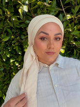 Cotton Gauze Long Wrap - Linen-Long Wrap-The Little Tichel Lady