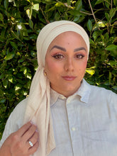 Cotton Gauze Long Wrap - Linen-Long Wrap-The Little Tichel Lady