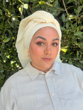 Cotton Gauze Long Wrap - Butter-Long Wrap-The Little Tichel Lady