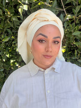 Cotton Gauze Long Wrap - Butter-Long Wrap-The Little Tichel Lady