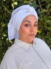 Cotton Gauze Long Wrap - White-Long Wrap-The Little Tichel Lady