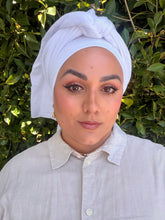 Cotton Gauze Long Wrap - White-Long Wrap-The Little Tichel Lady